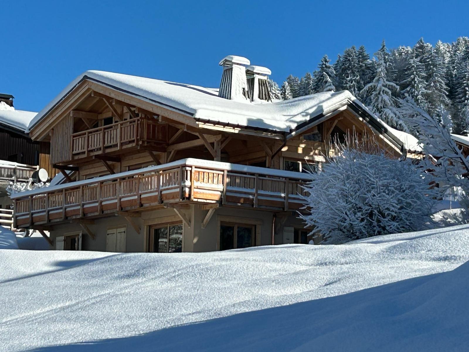 L’appartement se situe en rez de jardin